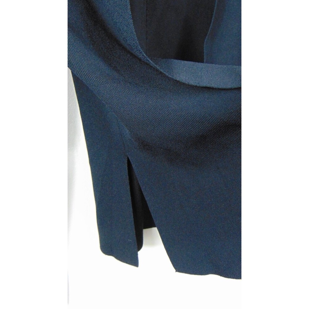 MM LaFleur New York Black Knit Cardigan Sweater Open Front Career Jacket Small - Picture 4 of 7